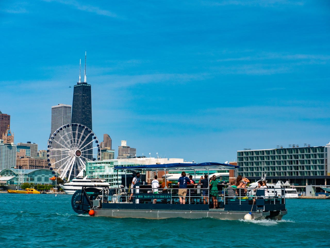 Chicago Cycleboats Chicago River Tours Attractions Private Charters